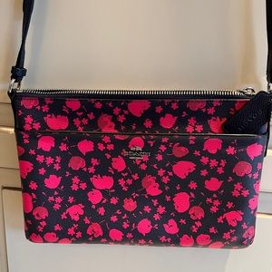 Coach Prairie Calico Floral Print Crossbody